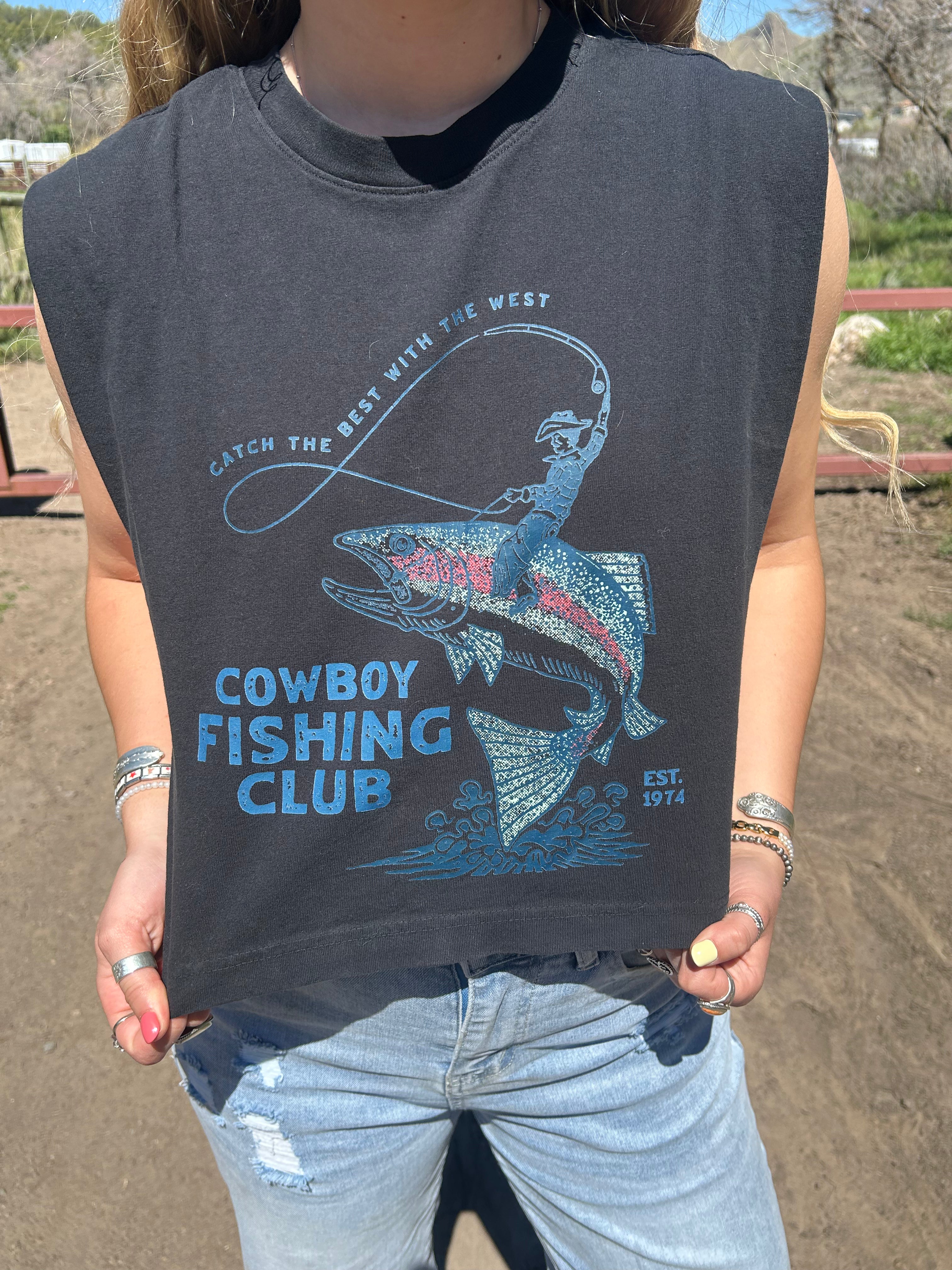 Midnight Cowboy Fishing Club Tank