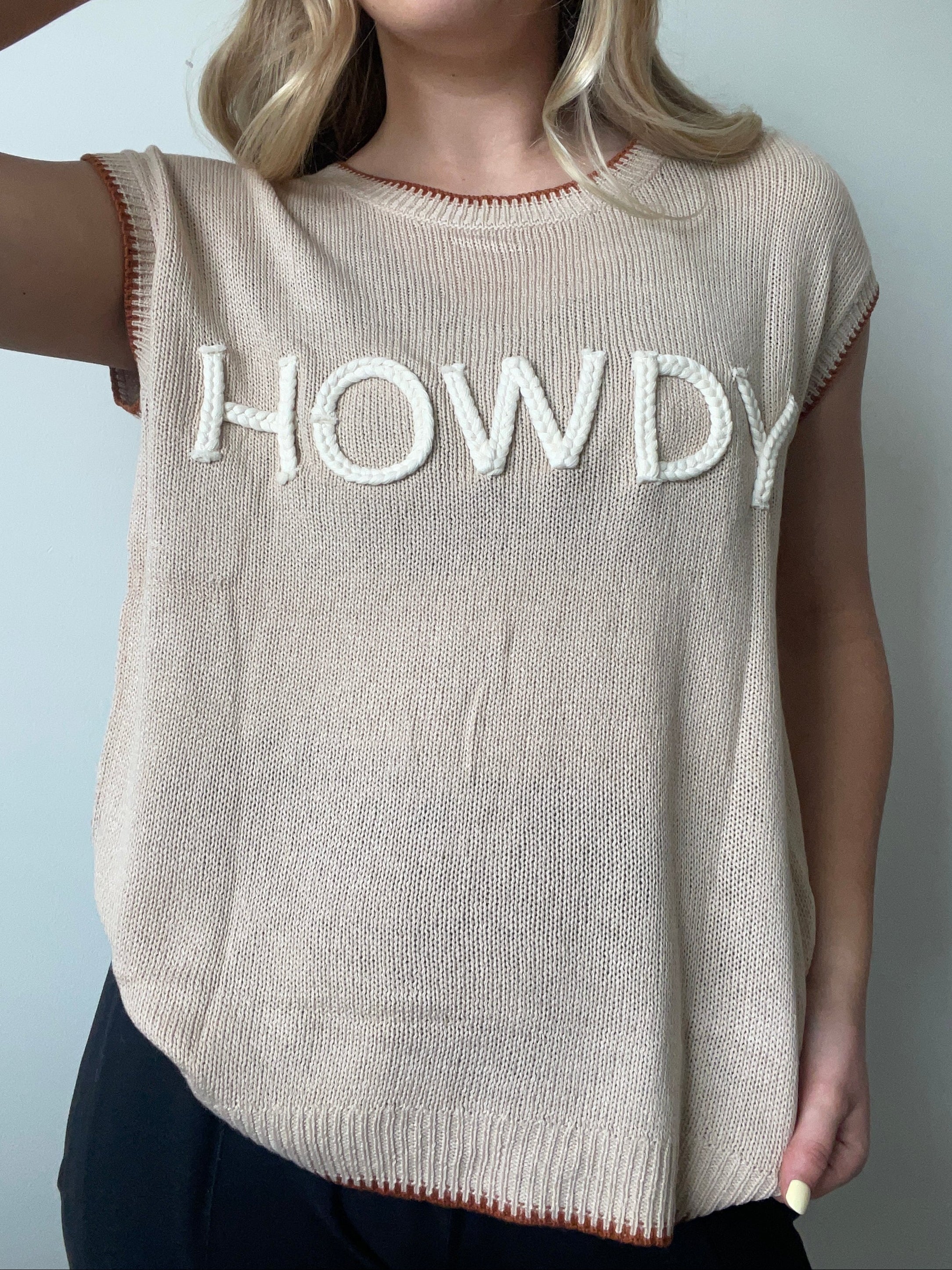 The Cowgirl Howdy Tank