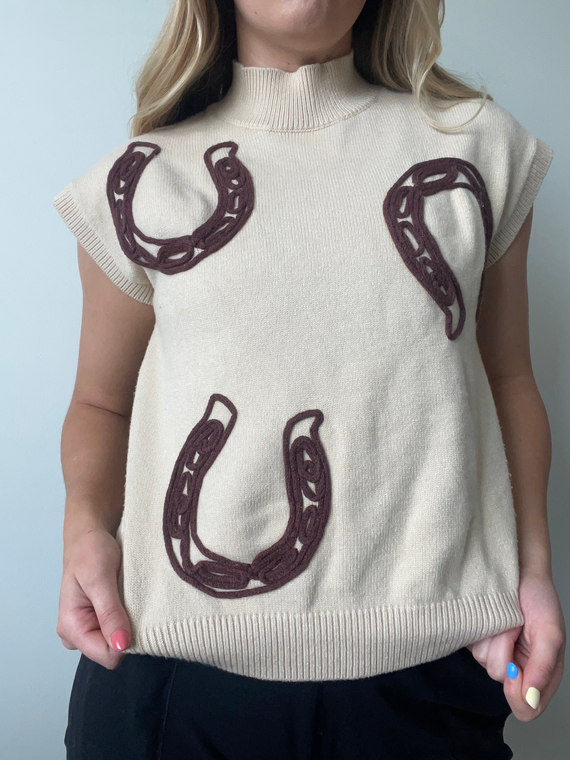 Horseshoe Knit Tee