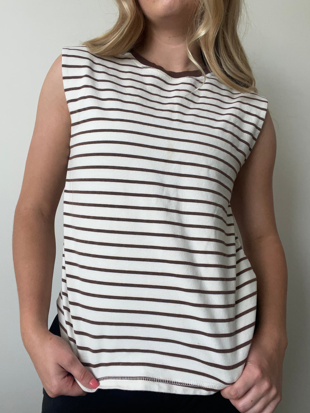 Cowboy Coffee Stripe Tan
