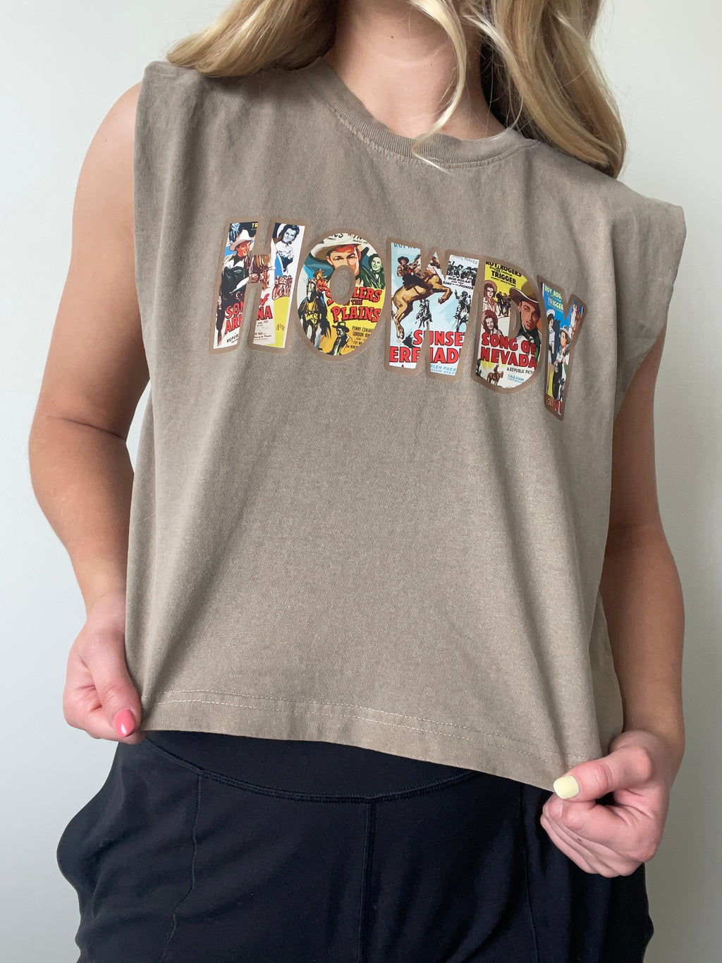 Wild West Graphic Muscle Tee