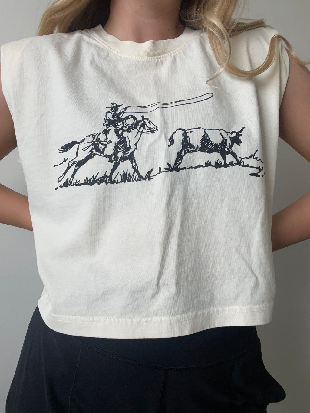 Ropin Cowboy Tee