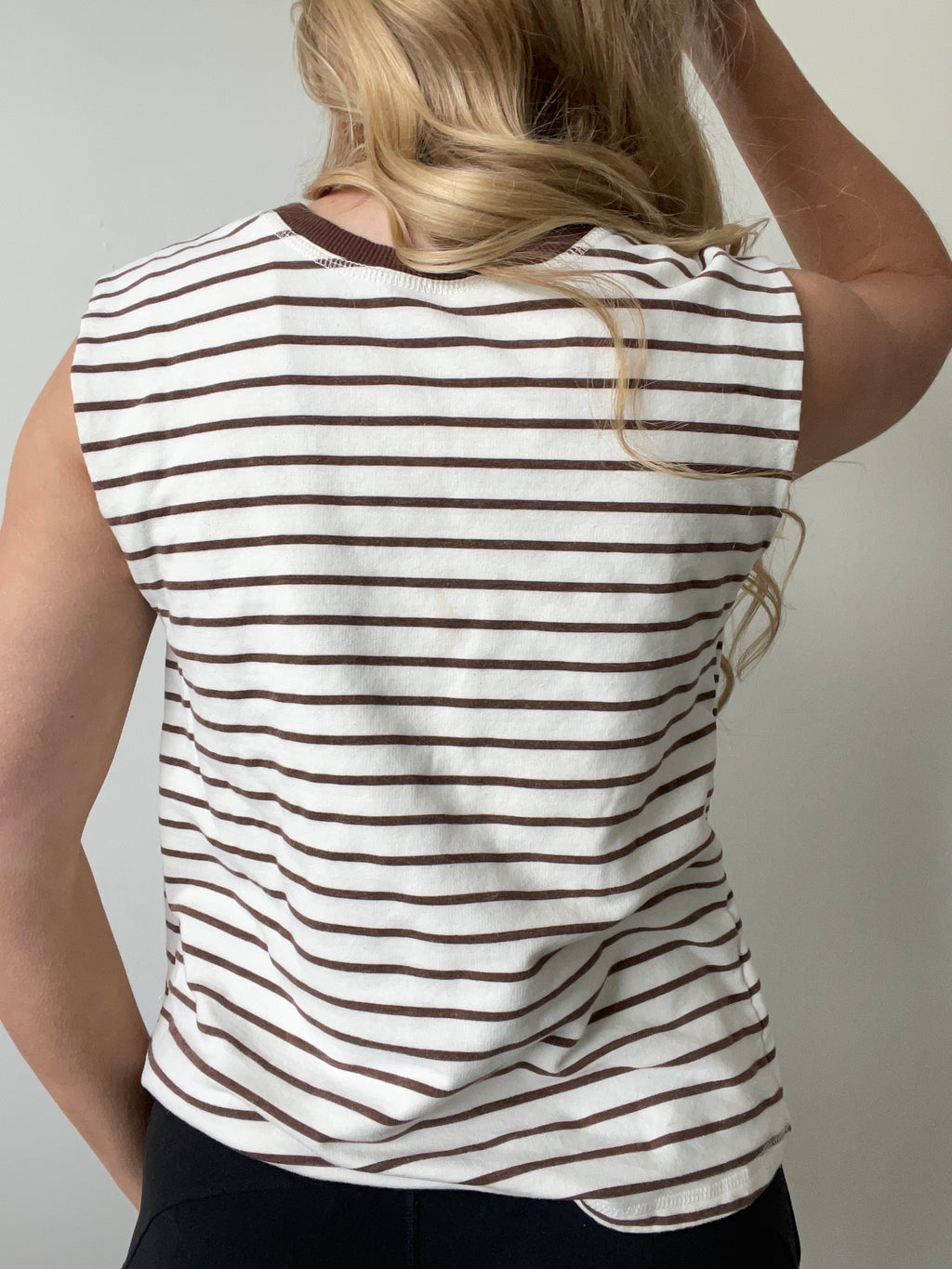 Cowboy Coffee Stripe Tan