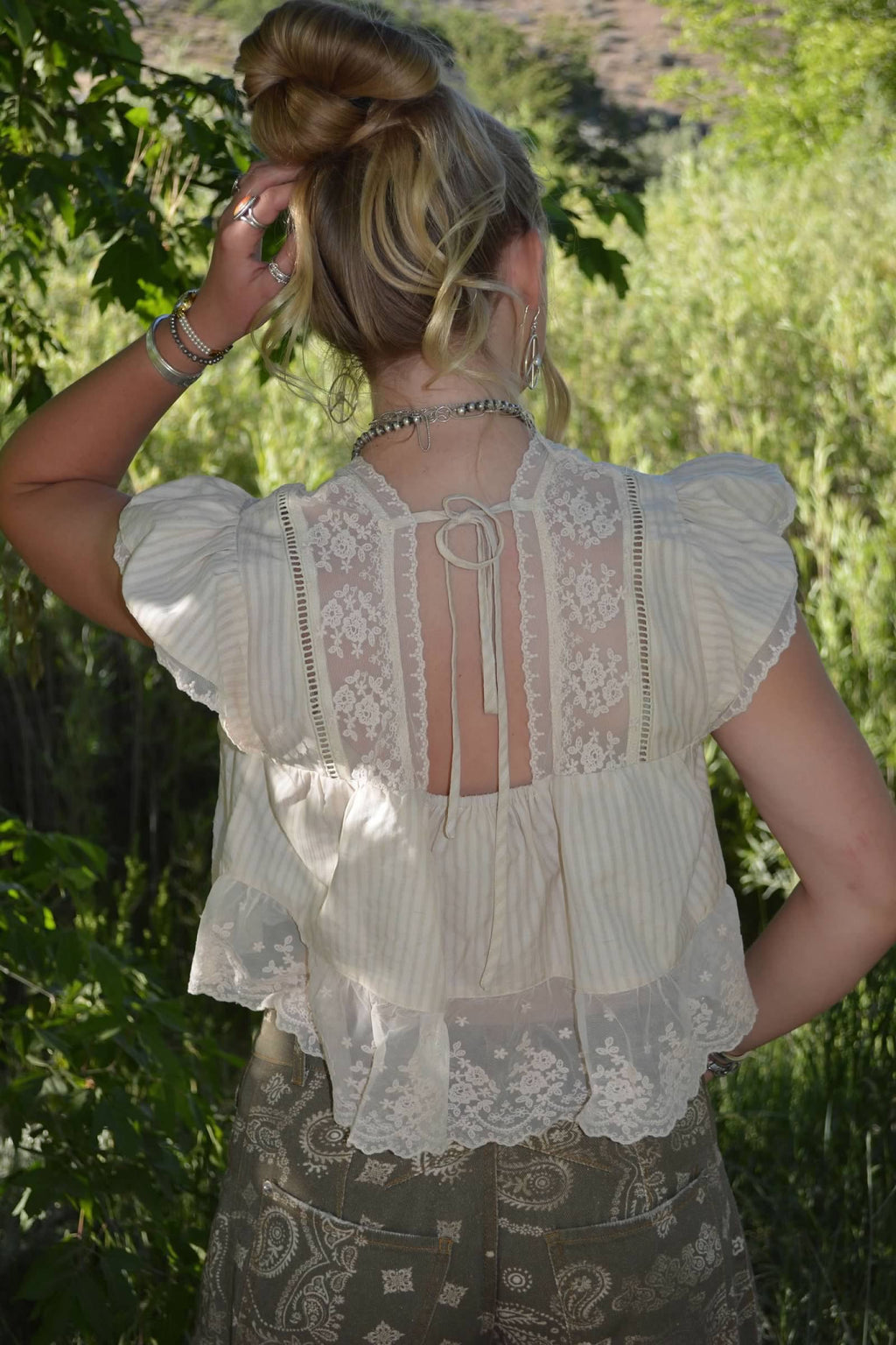 Ivory Heirloom Top