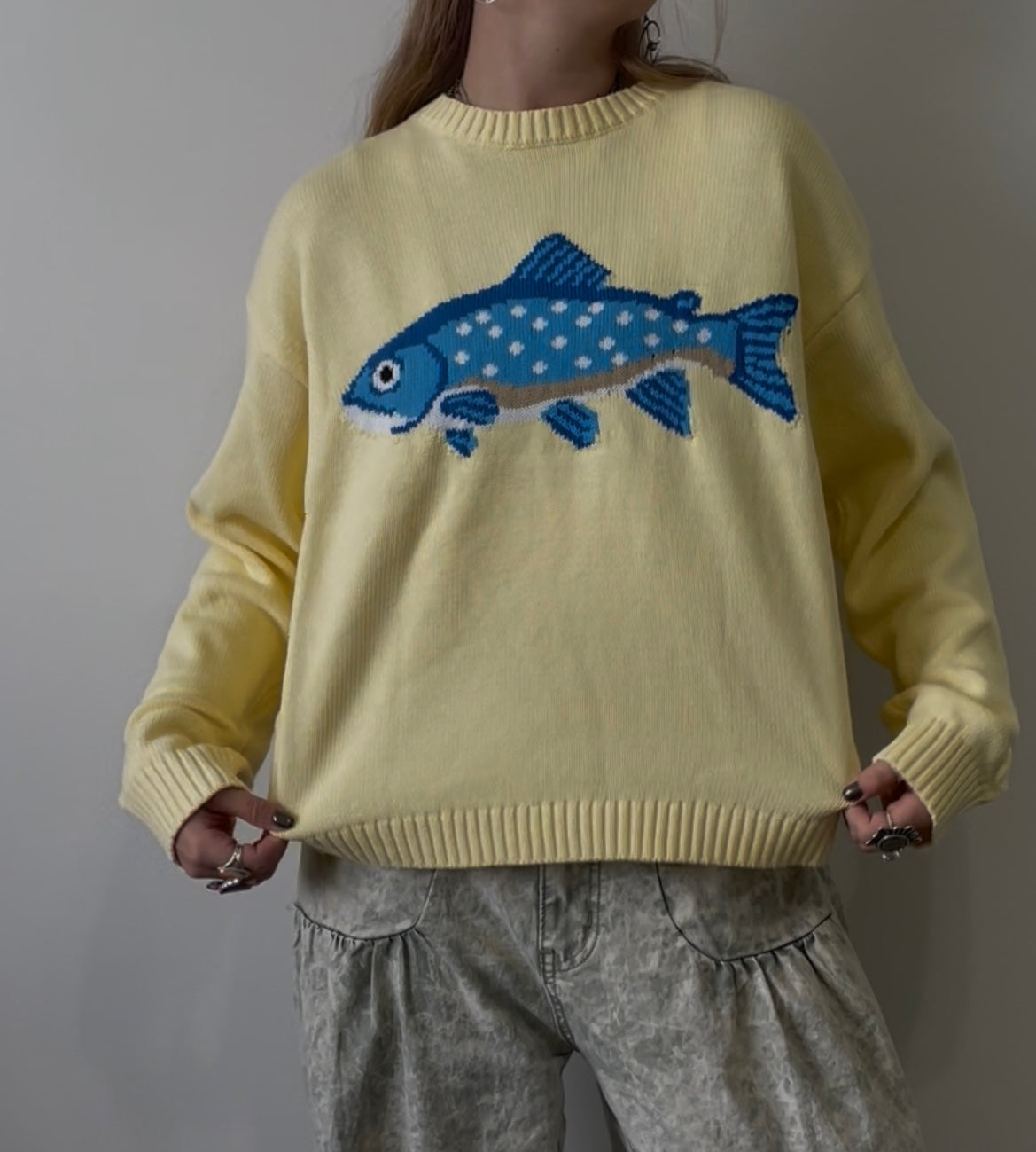 Gone Fishin' Knit Sweater