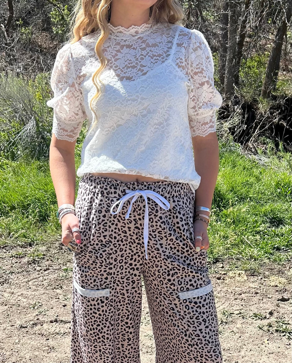 The Wildflower Lace Blouse
