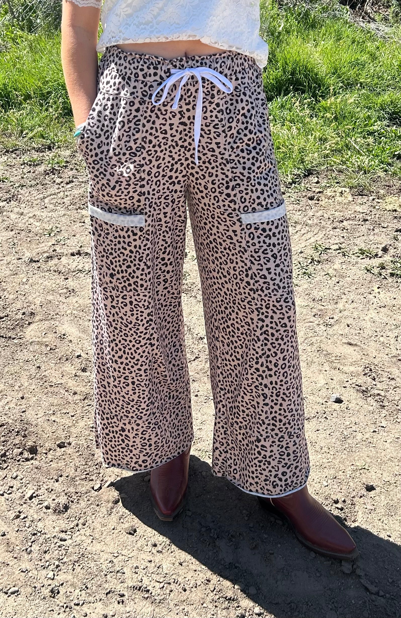 Dusty Trails Leopard Pants