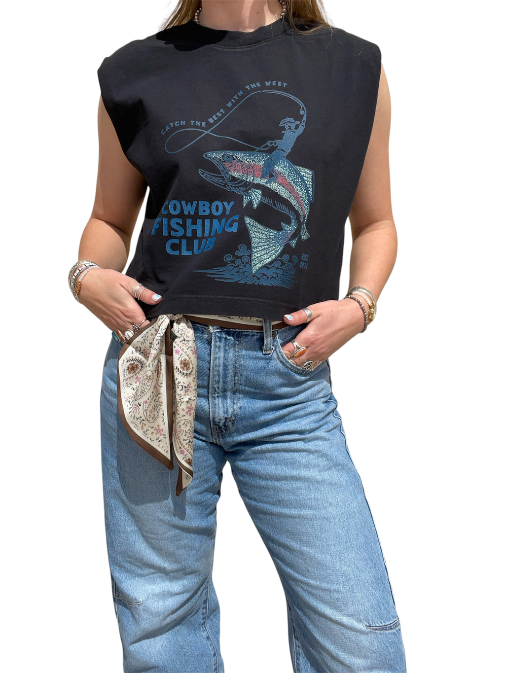 Midnight Cowboy Fishing Club Tank