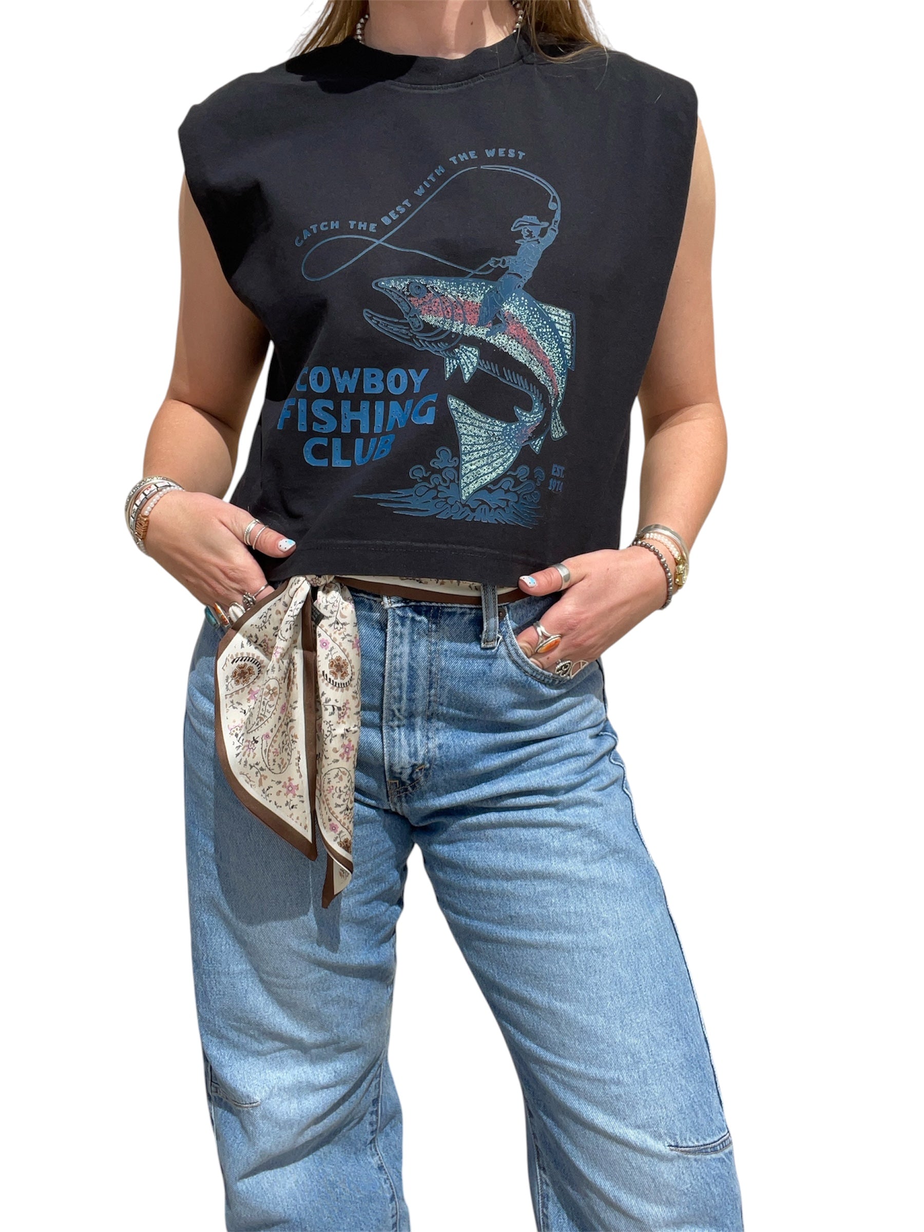Midnight Cowboy Fishing Club Tank